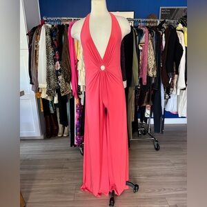 ESSENTIALS BY ABS Pink Jumpsuit